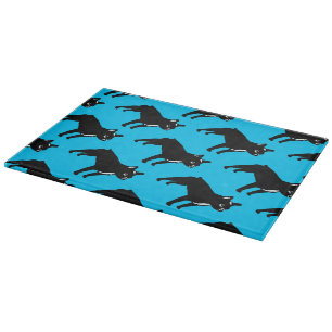 Bulldogs glasboard cutting board