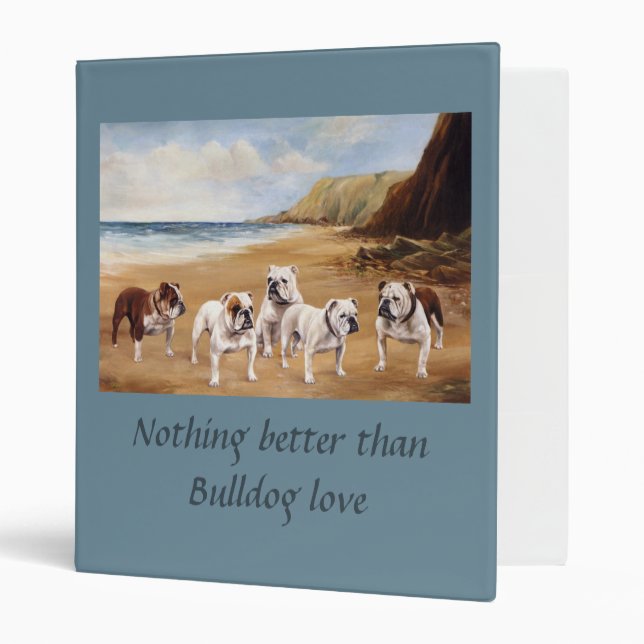 Bulldogs On The Beach Binder (Front/Inside)