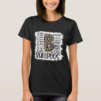 Bulldogs School Sports Fan Team Spirit Mascot Gift T-Shirt