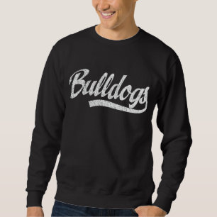 Bulldogs School Sports Fan Team Spirit Mascot Sweatshirt