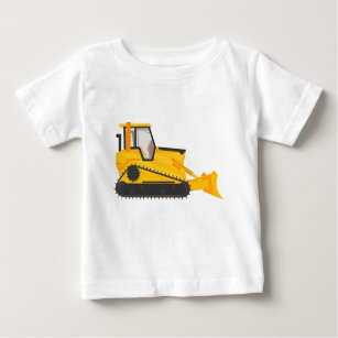 Bulldozer Construction Machine Baby T-Shirt