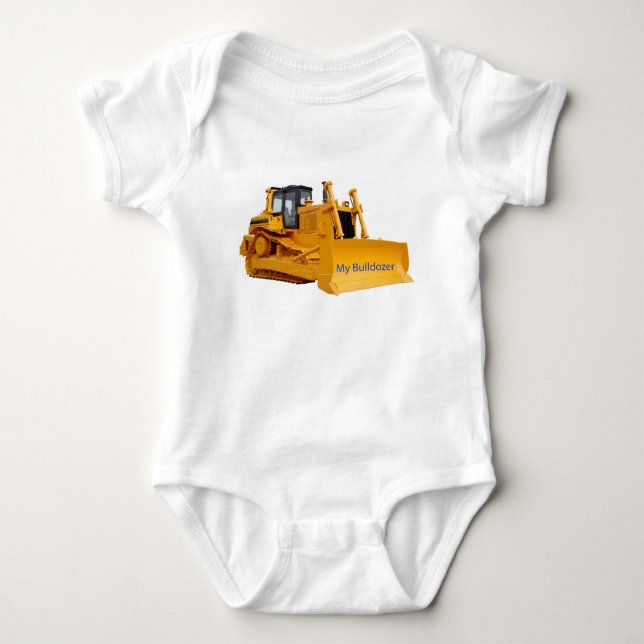 Bulldozer image for Jersey Bodysuit (Front)