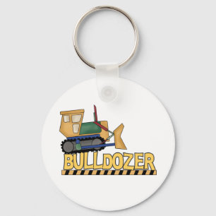 Bulldozer Keychain