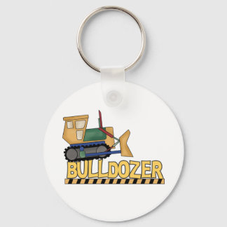 Bulldozer Keychain