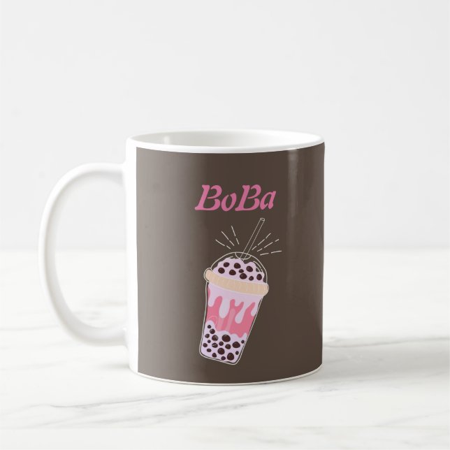 bulle de thé boba thé café Mug (Gauche)