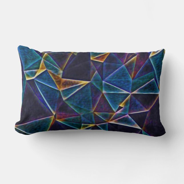 Bulles brisées Lumbar Coussin (Recto)