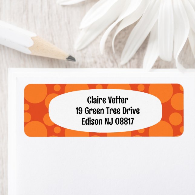 Bulles de savon orange (En situation)