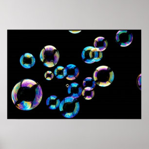 bulles de savon par affiche de tdgallery
