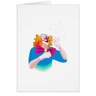 bulles de soufflement de clown