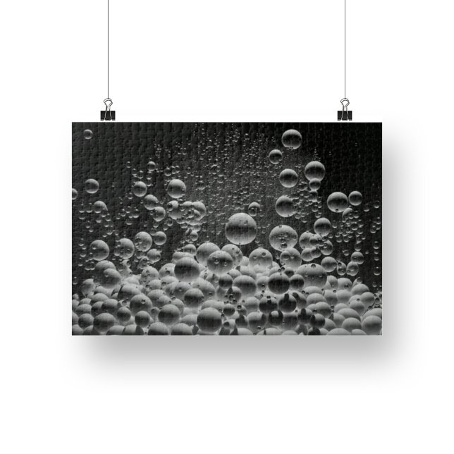 Bulles monochromes Difficile Puzzle 1014 Pièce (Créateur téléchargé)