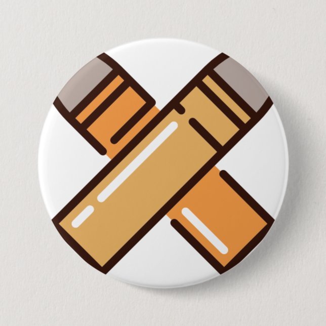 bullet 3 inch round button (Front)