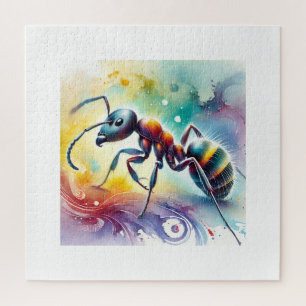 Bullet Ant 201024AREF108 - Watercolor Jigsaw Puzzle