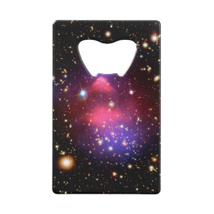 Bullet Cluster Credit Card Bottle Opener