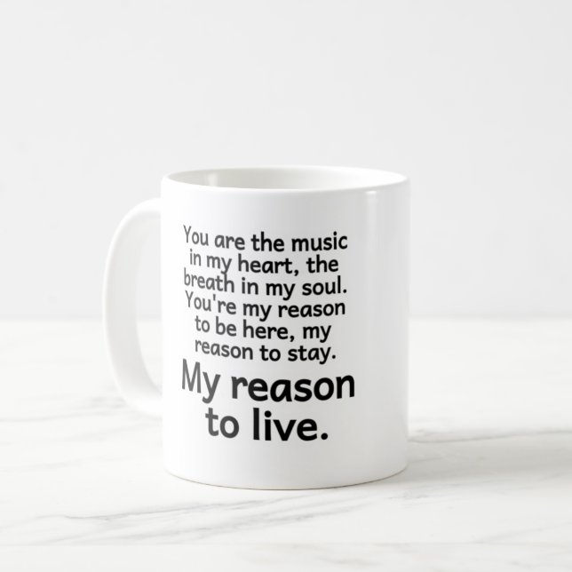 Bullet coffee mug (Front Left)