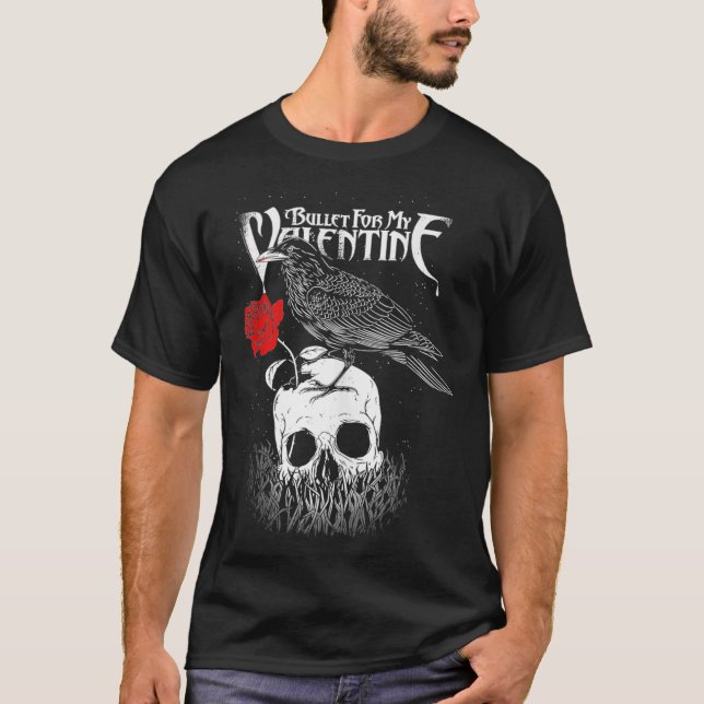 Bullet For My Valentine u2013 Raven  T-Shirt (Front)