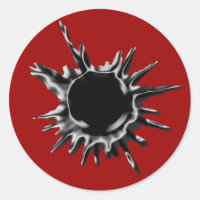 Bullet hole shot