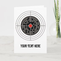 Bullet holes in target - but not the bulls-eye!