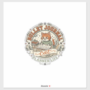 Bullet Journal Cat Bullet Journal Cat Vintage Vect