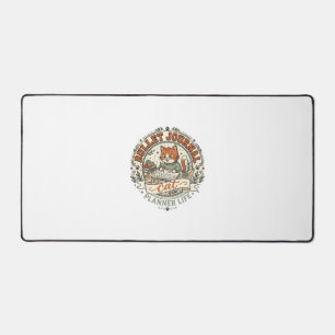 Bullet Journal Cat Bullet Journal Cat Vintage Vect Desk Mat