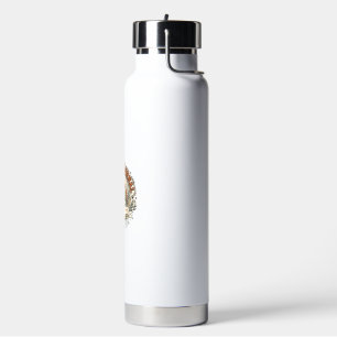 Bullet Journal Cat Bullet Journal Cat Vintage Vect Water Bottle