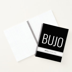 Bullet Journal Custom Modern Starting Date BUJO