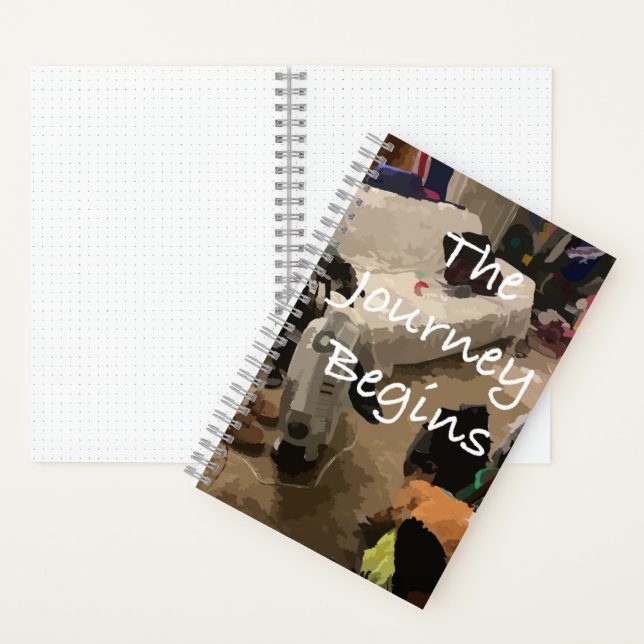 Bullet Journal Le voyage commence (À l'intérieur)