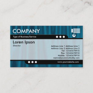 Bullet Train - Drapery 01 Business Card
