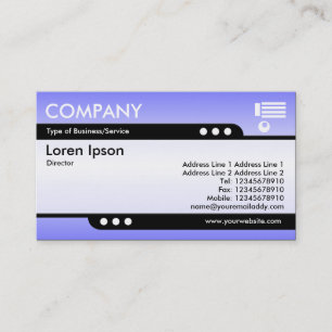 Bullet Train - Horizon Glow 06 Business Card