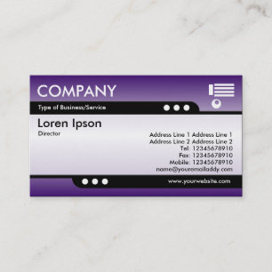 Bullet Train - Horizon Glow 07 Business Card