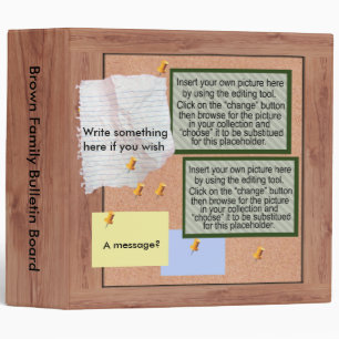 Bulletin Board Binder