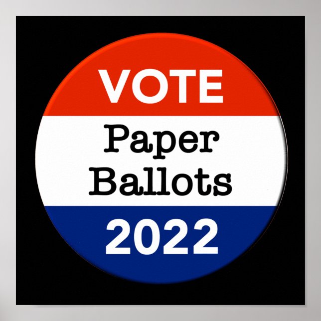 Bulletin de vote Bulletin de vote 2022 Affiche éle (Devant)