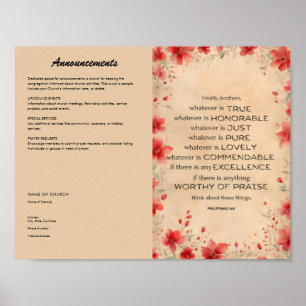 Bulletin Eglise pour téléchargement et impression