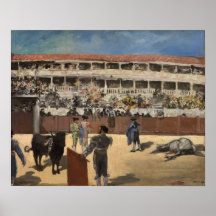 Bullfight par Manet - Poster