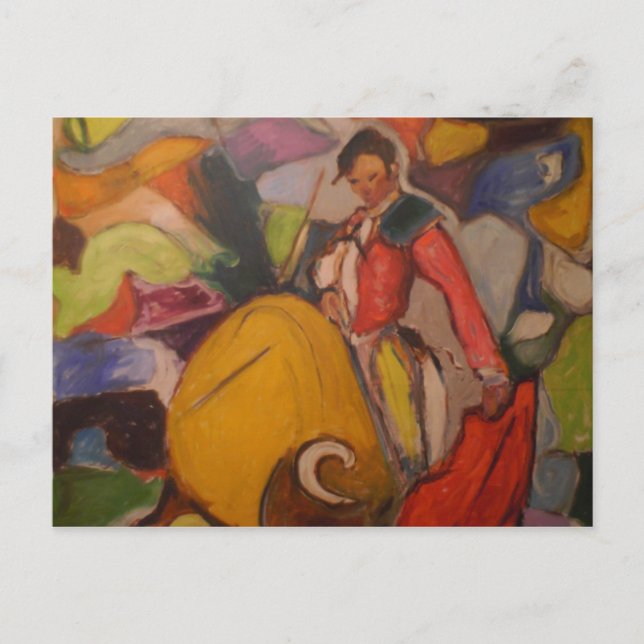 Bullfight Postcard (Front)