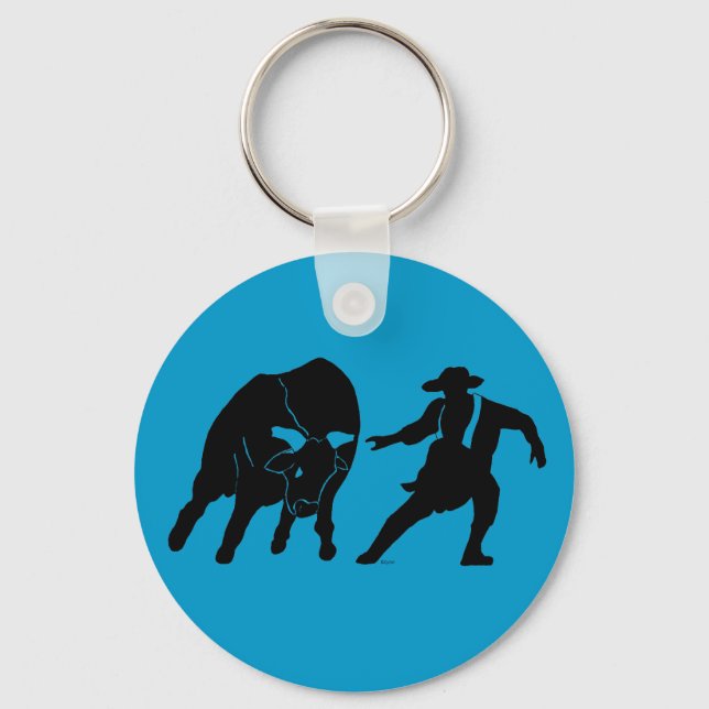 Bullfighter 100 keychain (Front)