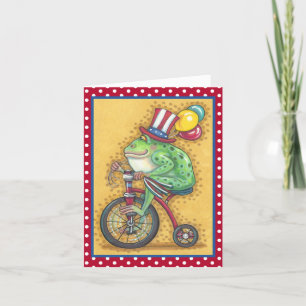 BULLFROG 4 JUILLET, CARTE DE NOTE DE FROG Verset