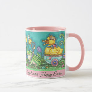 BULLFROG & DUCK PRINCE EASTER SPRING MUG Customize