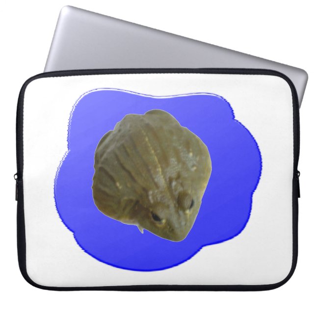 Bullfrog in Pond Laptop Bag (Front)
