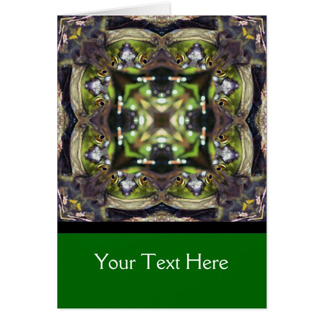 Bullfrog Kaleidoscope Carte photo naturel (Devant)