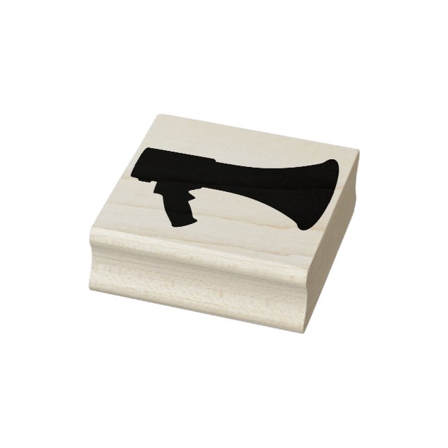 bullhorn art stamp (Stamp)