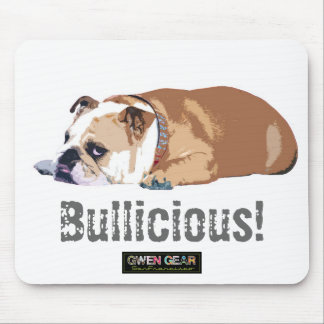 Bullicious English Bulldog Mouse Pad