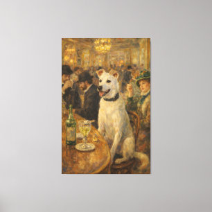 Bulliett in Parisian Absinth Bar  Canvas Print