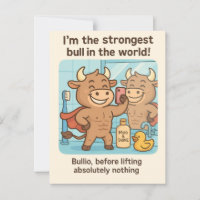 Bullio® Before Lifting – Cartoon Gym Fun