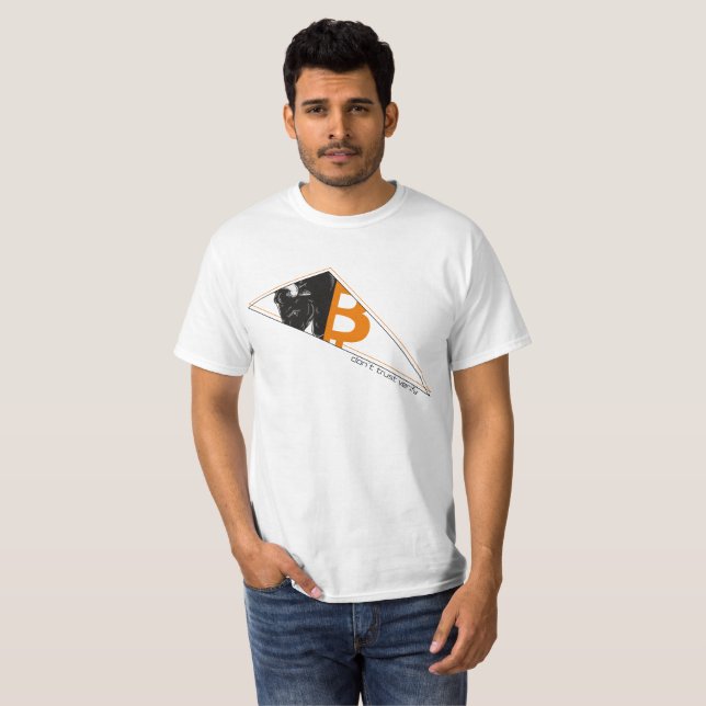 Bullish Bitcoin Blockchain Crypto T-Shirt (Front Full)