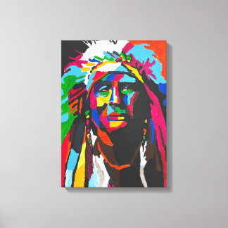 Bullish Hand Painted by Mark Elsen Canvas Print