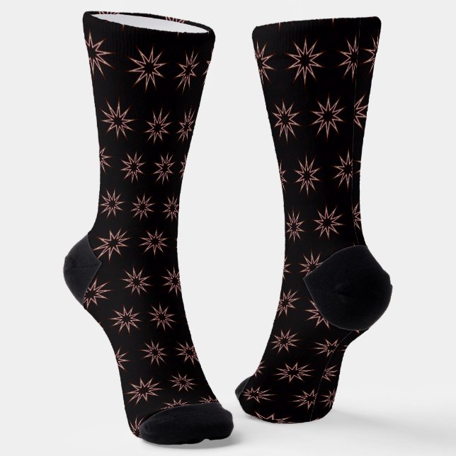 BullmasterGardian Stars Crew Socks (Angled)
