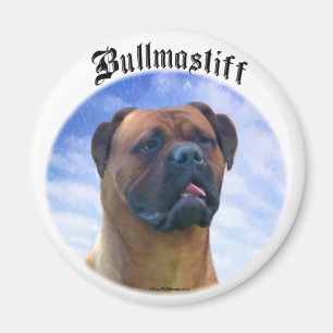 Bullmastiff Clouds Magnet