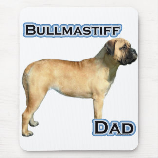 Bullmastiff Dad 4 Mouse Pad