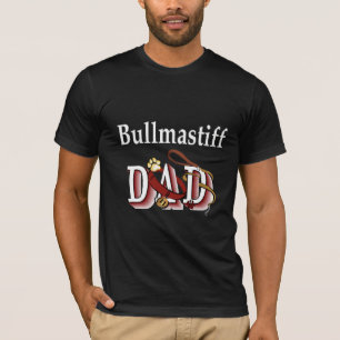 Bullmastiff Dad Gifts T-Shirt