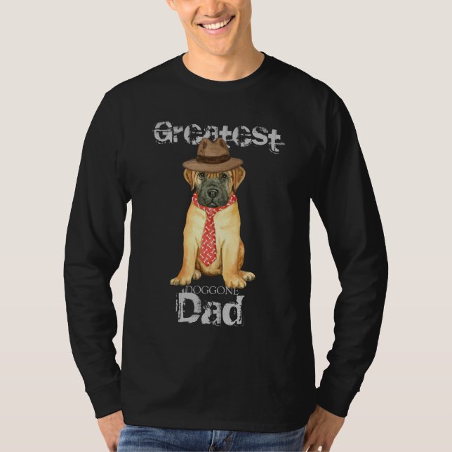 Bullmastiff Dad T-Shirt (Front)